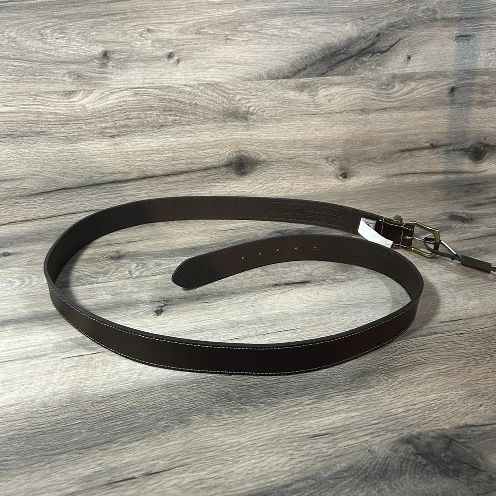 CARHARTT MEN'S BELT - SIZE: 54 BROWN W85511-M
